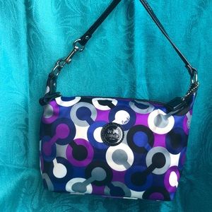 Coach Mini Purse - Alex Op Art